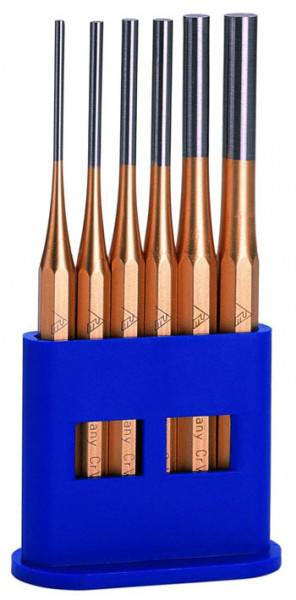 Drivdornsats 2-8mm. 6 delar