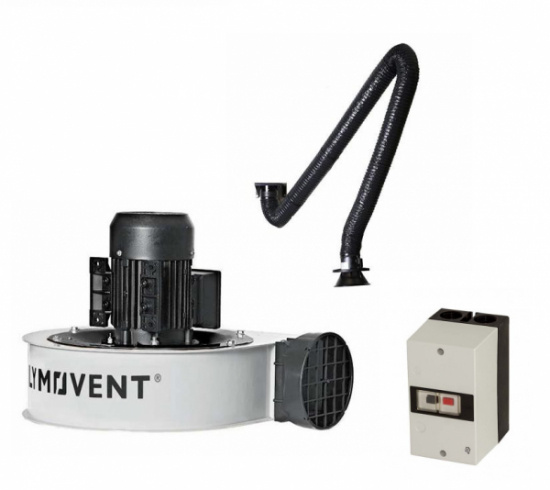 PlymoVent Svets-/r�kutsugset 3m arm,inkl fl�kt