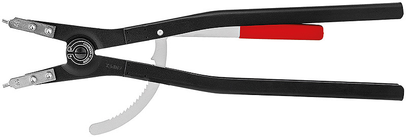 KNIPEX L�sringst�ng f�r ytterringar p� axlar Svart pulverbel