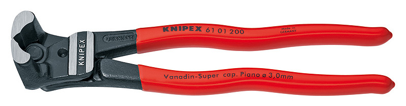 KNIPEX �ndavbitare f�r bultar Svart, f�rsedd med korrosionss