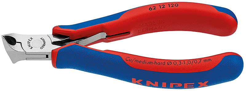 KNIPEX Elektroniksnedavbitare Med flerkomponents�verdrag 120