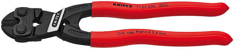 Kompakt bultsax / Kraftavbitare Cobolt 7101 200 Knipex