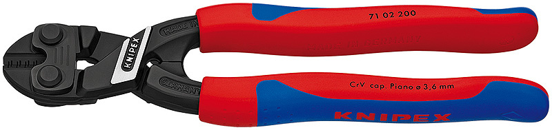 KNIPEX CoBolt� Svart, f�rsedd med korrosionsskydd 200 mm