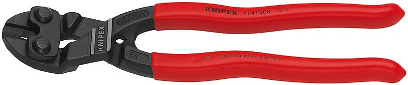 Kompakt bultsax / Kraftavbitare Cobolt vinklad 20� Knipex