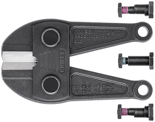 KNIPEX Reservknivhuvud f�r 71 72 610 komplett med skruvar