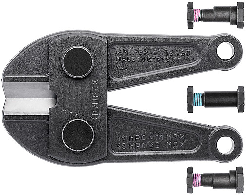 KNIPEX Reservknivhuvud f�r 71 72 760 komplett med skruvar