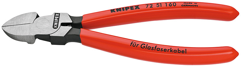 KNIPEX Sidavbitare f�r fiberoptikkabel (glasfiberkabel) Med