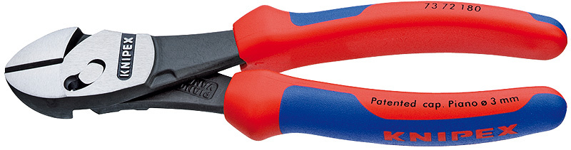 KNIPEX TwinForce� Svart, f�rsedd med korrosionsskydd 180 mm
