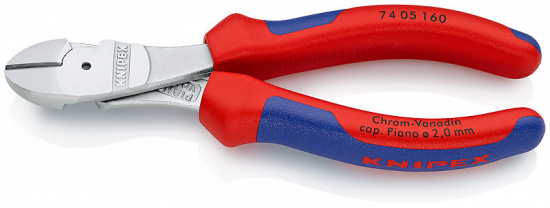 KNIPEX Kraftsidavbitare F�rkromad Med flerkomponents�verdrag