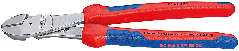 KNIPEX Kraftsidavbitare F�rkromad Med flerkomponents�verdrag