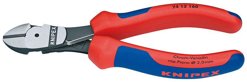 KNIPEX Kraftsidavbitare Svart, f�rsedd med korrosionsskydd 1