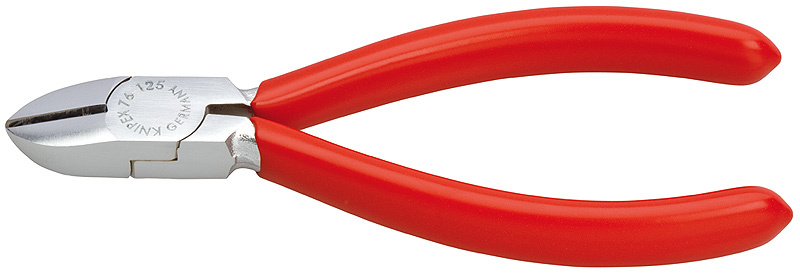 KNIPEX Sidavbitare f�r elektromekaniker F�rkromad Med plast�
