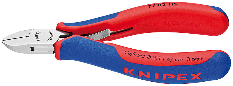 KNIPEX Elektroniksidavbitare Med flerkomponents�verdrag 115