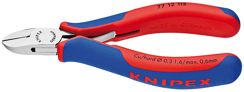 KNIPEX Elektroniksidavbitare Med flerkomponents�verdrag 115