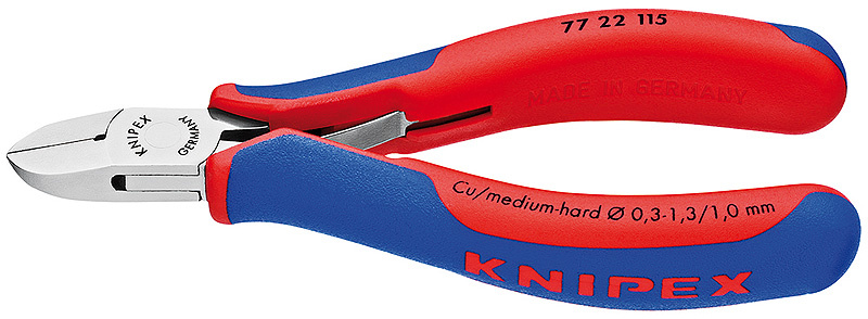 KNIPEX Elektroniksidavbitare Med flerkomponents�verdrag 115