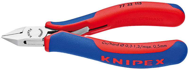 KNIPEX Elektroniksidavbitare Med flerkomponents�verdrag 115
