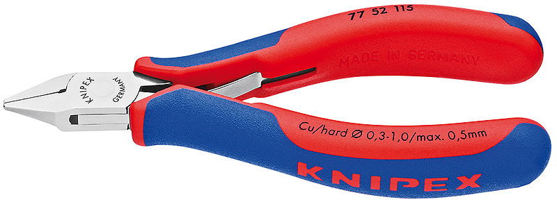 KNIPEX Elektroniksidavbitare Med flerkomponents�verdrag 115