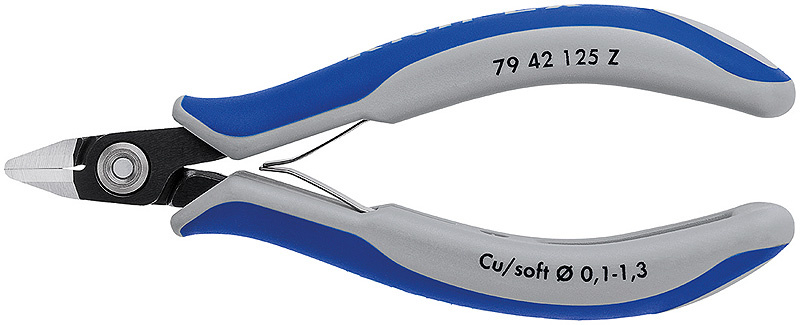 KNIPEX Precisionselektroniksidavbitare Brunerat Med flerkomp