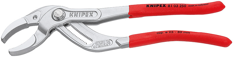 KNIPEX Vattenl�s- och konnektort�ng F�rkromad 250 mm