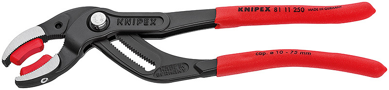 KNIPEX Vattenl�s- och konnektort�ng Svart, f�rsedd med korro