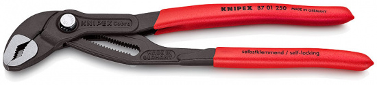 KNIPEX Cobra� Gr�, f�rsedd med korrosionsskydd 250 mm