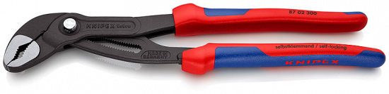 KNIPEX Cobra� Gr�, f�rsedd med korrosionsskydd 300 mm