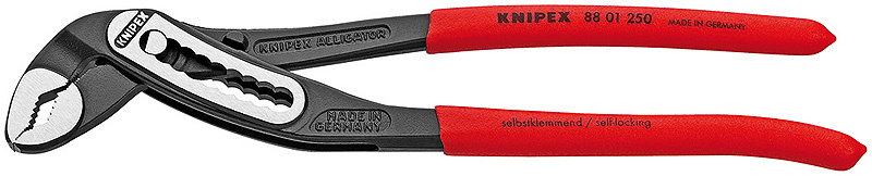 KNIPEX Alligator� Svart, f�rsedd med korrosionsskydd 250 mm