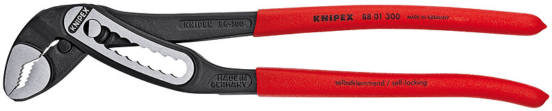 KNIPEX Alligator� Svart, f�rsedd med korrosionsskydd 300 mm