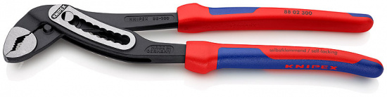 KNIPEX Alligator� Svart, f�rsedd med korrosionsskydd 300 mm