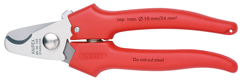 KNIPEX Kabelsax Kl�tt med plast 165 mm