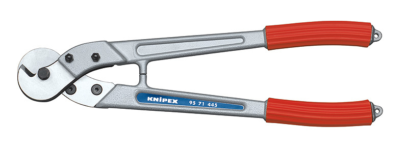 KNIPEX Wire- och kabelsax Med plast�verdrag 445 mm