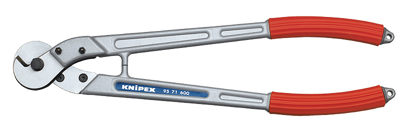 KNIPEX Wire- och kabelsax Med plast�verdrag 600 mm