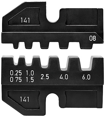 KNIPEX Crimpinsats F�r isolerade + oisolerade �ndhylsor