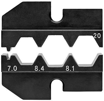 KNIPEX Crimpinsats F�r F-kontakter f�r TV- och satellitanslu