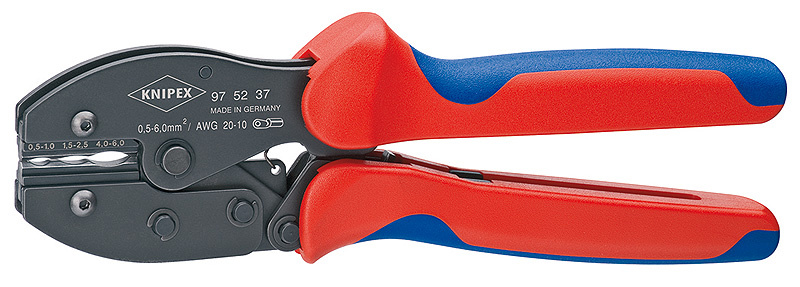 KNIPEX PreciForce� Crimpt�ng Brunerat Med flerkomponents�ver