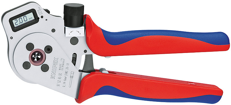 KNIPEX Fyrdornpresst�ng f�r vridna kontakter F�rkromad 250 m