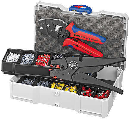 KNIPEX Crimpsortiment f�r �ndhylsor
