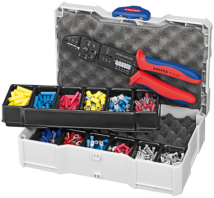 KNIPEX Crimpsortiment f�r kabelskarvdon