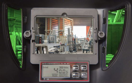 WELTEK skyddshj�lm med svetsvisir XL True colour