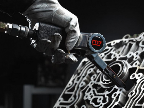 Bandslipmaskin Luftdriven