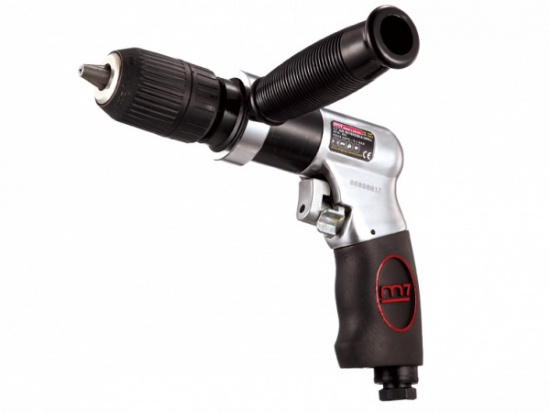 AIR REVERSIBLE DRILL W/KEYLESS CHUCK