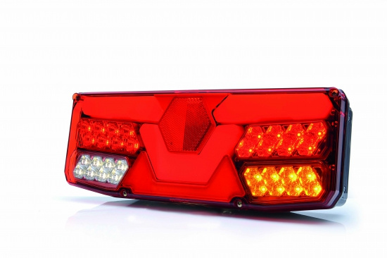 Baklampa h�ger LED, 5 funktioner 12/24V