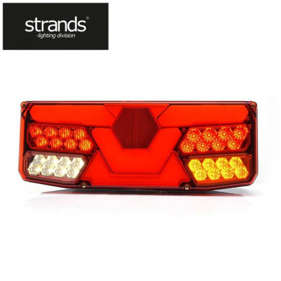 Baklampa h�ger LED, 5 funktioner 12/24V