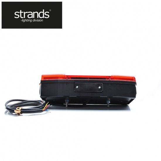 Baklampa h�ger LED, 5 funktioner 12/24V