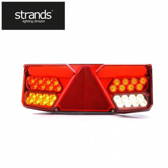 Baklampa v�nster trailer LED, 5 funktioner 12/24V