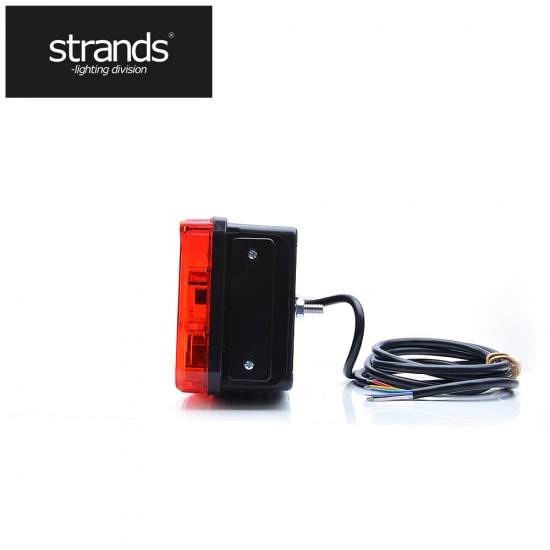 Baklampa v�nster trailer LED, 5 funktioner 12/24V