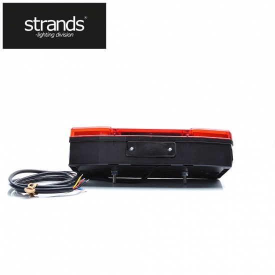 Baklampa v�nster trailer LED, 5 funktioner 12/24V