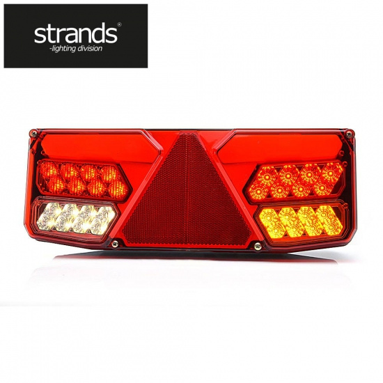 Baklampa h�ger trailer LED, 5 funktioner 12/24V