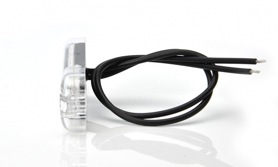 Positionsljus slim Vit 3 LED 9-36V IP68. E-m�rkt.