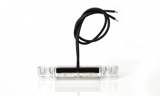 Positionsljus slim Vit 3 LED 9-36V IP68. E-m�rkt.